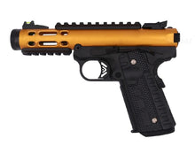 WE Galaxy 1911 Gas Blowback Pistol (Black Frame - Gold Slide)
