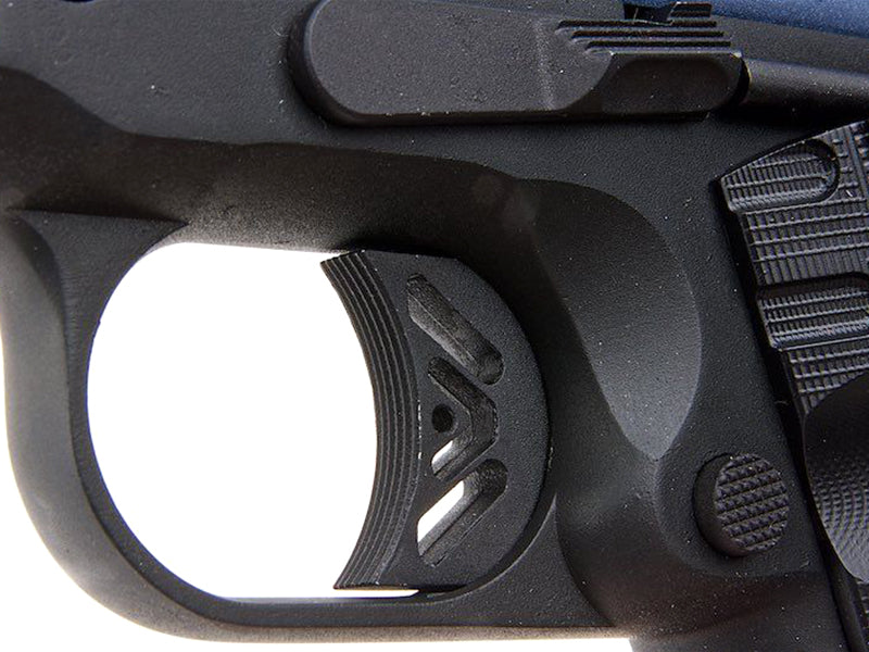 WE Galaxy 1911 Gas Blowback Pistol (Black Frame - Blue Slide)