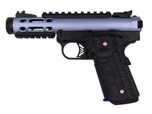 WE Galaxy 1911 Gas Blowback Pistol (Black Frame - Blue Slide)