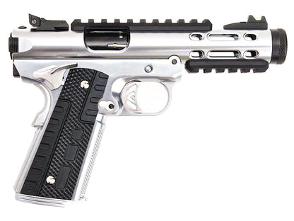 WE Galaxy 1911 Gas Blowback Pistol (Silver Frame - Silver Slide)