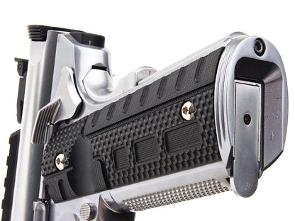 WE Galaxy 1911 Gas Blowback Pistol (Silver Frame - Silver Slide)