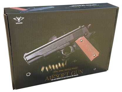 Vigor 1911 S2 Custom Spring Pistol (Full Metal - Blue - V14)