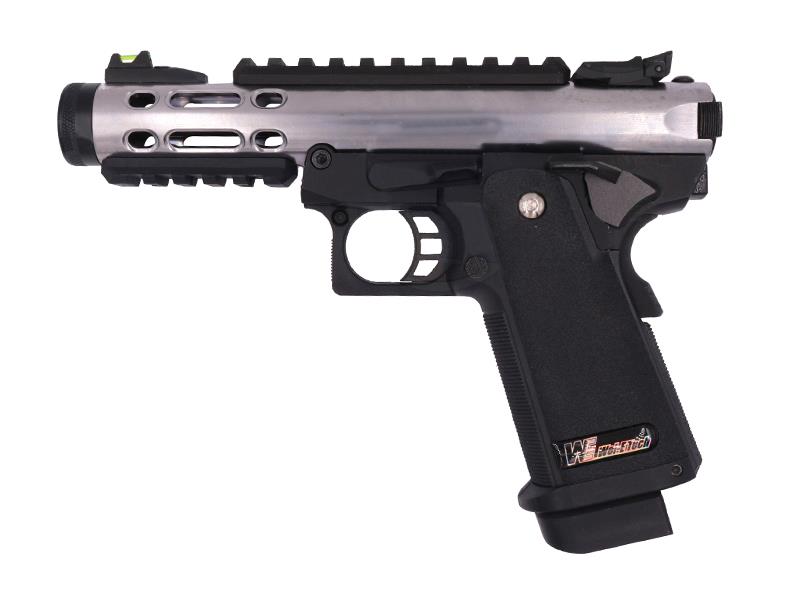 WE Galaxy Hi-Capa Series Gas Blowback Pistol (Silver)