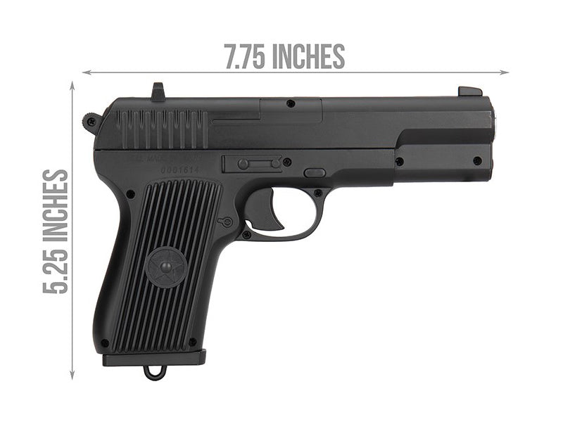Double Bell TT33 Spring Pistol (Black - 603)