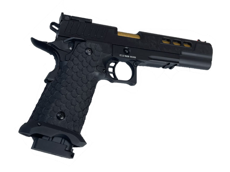 Army Hi-Capa 5.1 Gas Blowback Pistol (R608 - Black)