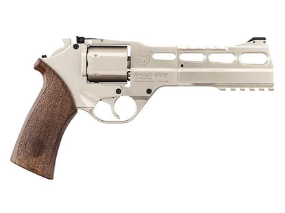 Chiappa Charging Rhino 60DS Co2 Revolver (6" - Silver - 440.121)