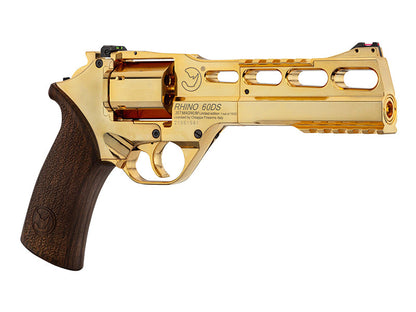 Chiappa Charging Rhino 60DS Co2 Revolver (6" - Gold - 440.128)
