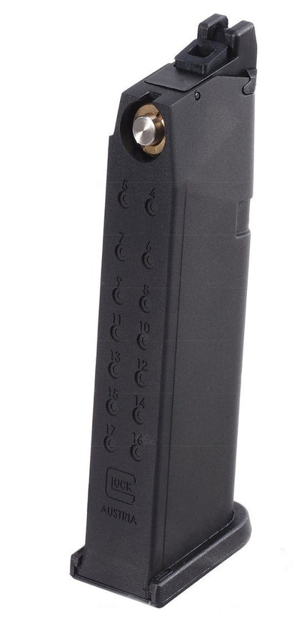 Glock 17 GEN3 Gas Blowback Pistol (Ultimate by Umarex/GHK - Black - 2.6472)