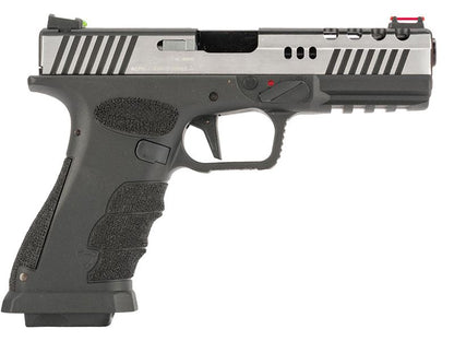 APS Co2 Powered Dragon Fly Blowback Pistol (Black/Red - ACP614)