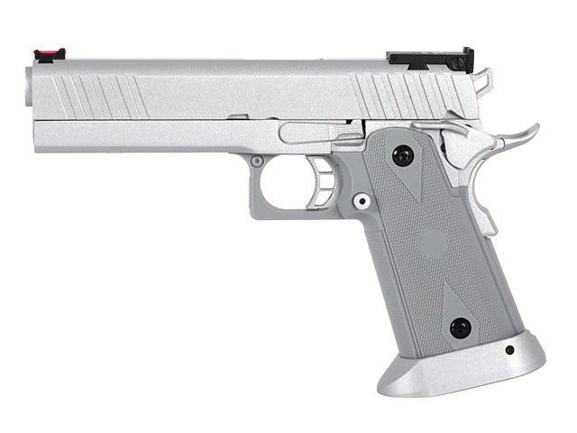 Army Custom 5.1 Hi-Capa Gas Blowback Pistol (R609 - Silver)