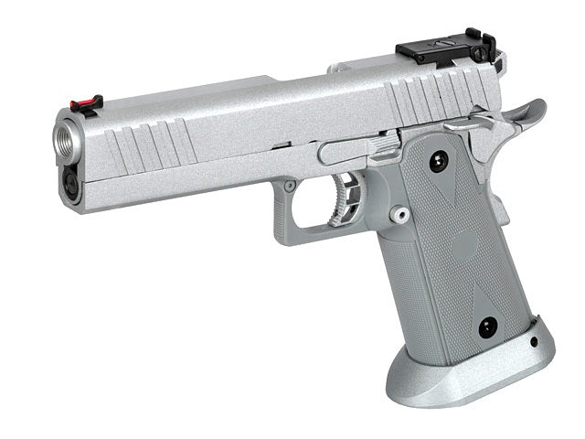 Army Custom 5.1 Hi-Capa Gas Blowback Pistol (R609 - Silver)
