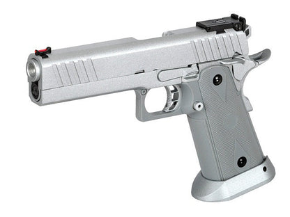 Army Custom 5.1 Hi-Capa Gas Blowback Pistol (R609 - Silver)