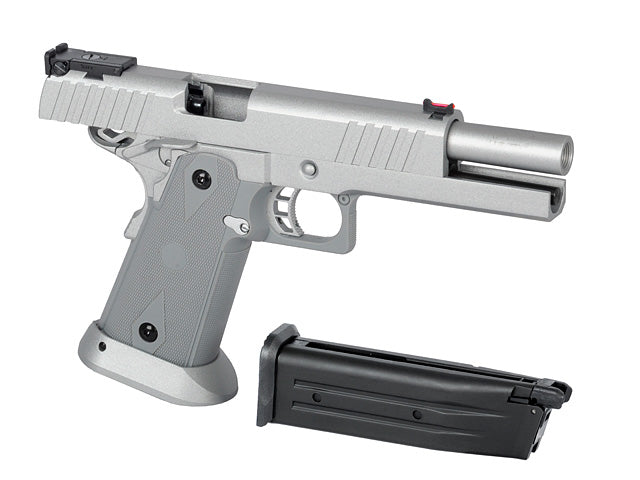 Army Custom 5.1 Hi-Capa Gas Blowback Pistol (R609 - Silver)