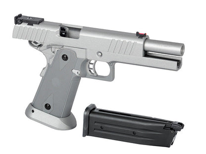 Army Custom 5.1 Hi-Capa Gas Blowback Pistol (R609 - Silver)