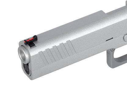 Army Custom 5.1 Hi-Capa Gas Blowback Pistol (R609 - Silver)