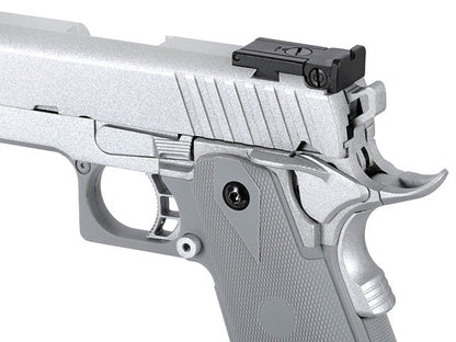 Army Custom 5.1 Hi-Capa Gas Blowback Pistol (R609 - Silver)