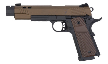 Secutor - Rudis V -  1911 Custom Pistol (Co2 Powered - Gas Ready - Tan)