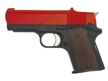 Army R45 Stubby Gas Blowback Pistol (Polymer Body and Slide - R45-RED)