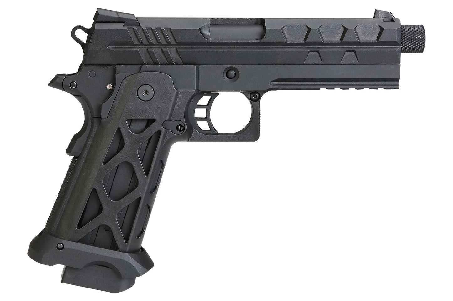 KLI Tartarus MKII Gas Blowback Pistol (Black - GB-0762X-EX)