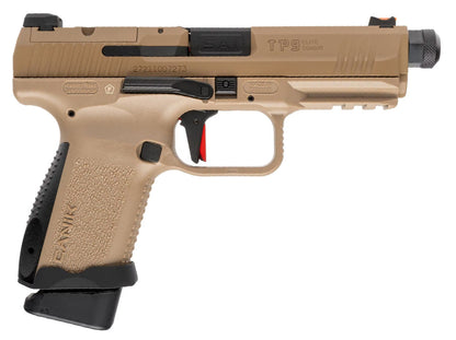 Canik x Salient Arms TP9 Gas Blowback Pistol COLLECTOR EDITION (Cybergun/EMG/AW - 550004 - Tan)