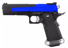 Armorer Works Custom Hi-Capa GBBP (Split Black Slide - Black Frame - AW-HX1002 - BLUE)