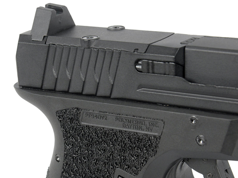 JDG Polymer80 Gas Blowback Pistol (Double Eagle - P80 - Black)