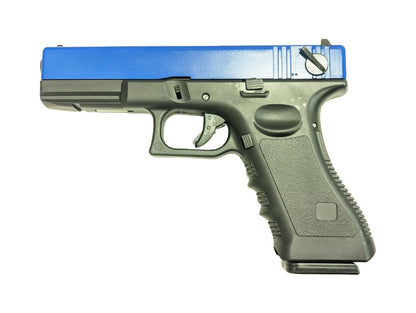 Huntsman Tactical  H18c Gas Blowback Semi/Full Auto. Pistol (Metal Slide - Polymer Body - with Case - Pre-Two-Tone)