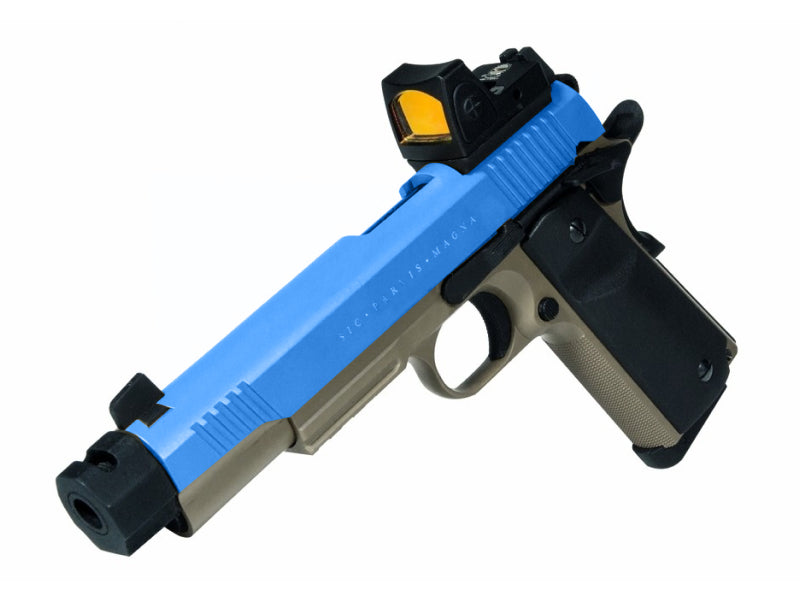 Secutor - Rudis Magna - 1911 - VII Custom Pistol (Co2 Powered - Gas Ready - Blue)