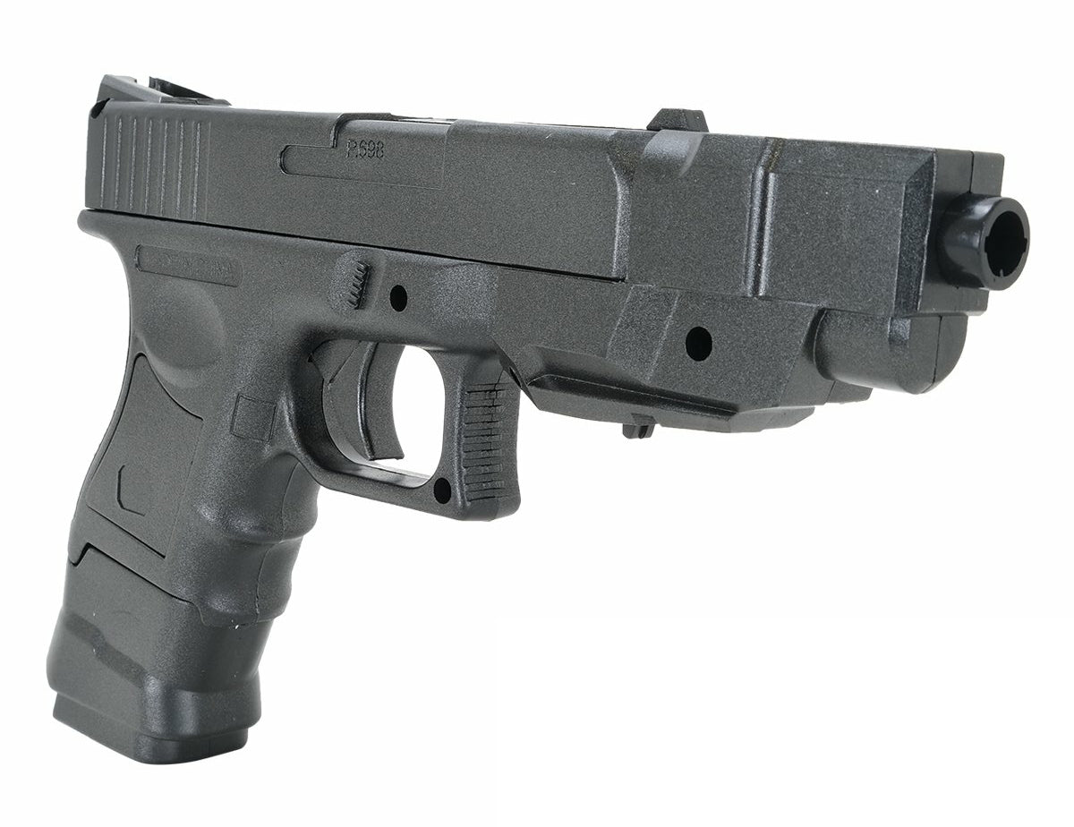 Cyma 26 Series Spring Action Pistol (with Compensator - P698+ - Black)