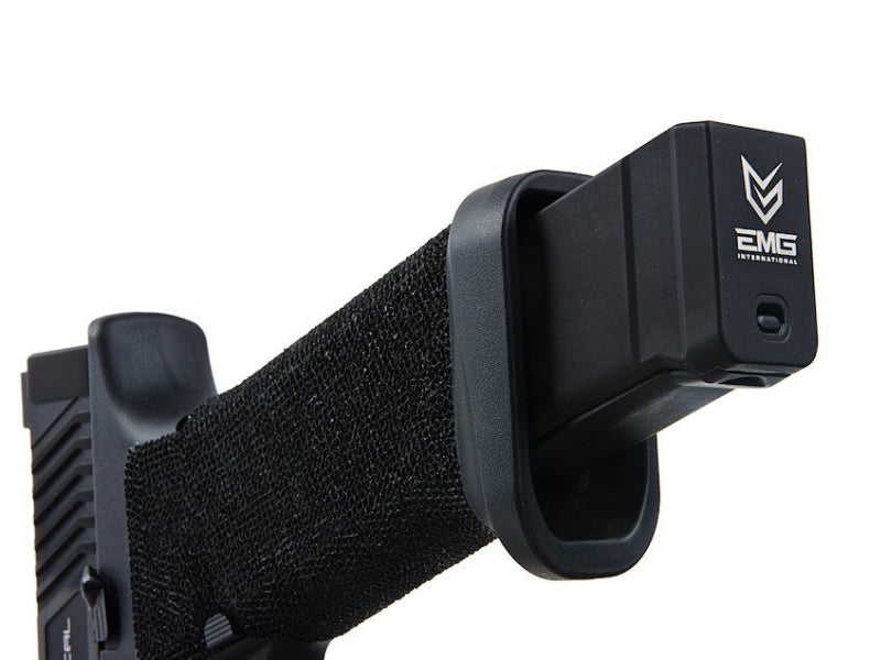 EMG x TTI 34 Series Custom Combat Master Slide with OMEGA Frame pistol (Gas - Black - By APS - 102068)