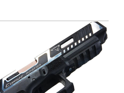 EMG x TTI 34 Series Custom Combat Master Slide with OMEGA Frame pistol (Gas - Dual Tone - By APS - 102070)