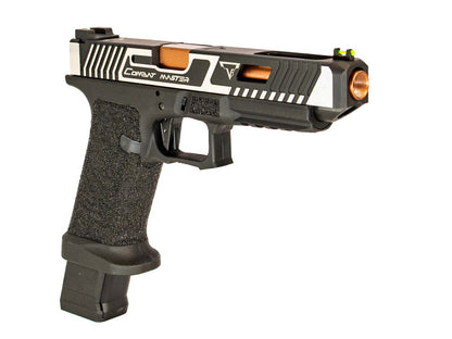 EMG x TTI 34 Series Custom Combat Master Slide with OMEGA Frame pistol (Gas - Dual Tone - By APS - 102070)