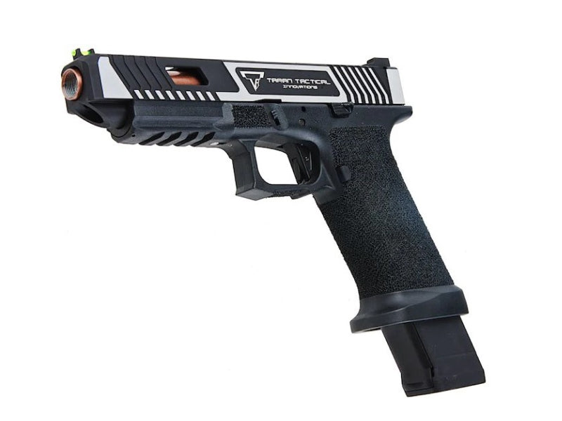 EMG x TTI 34 Series Custom Combat Master Slide with OMEGA Frame pistol (Gas - Dual Tone - By APS - 102070)