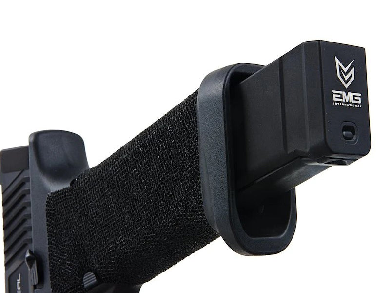 EMG x TTI 34 Series Custom Combat Master Slide with OMEGA Frame pistol (Co2 - Dual Tone - By APS - 96679)