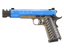 KJWorks 1911 / M45 Compensator Co2 Blowback Pistol ( - KP-16)Blue