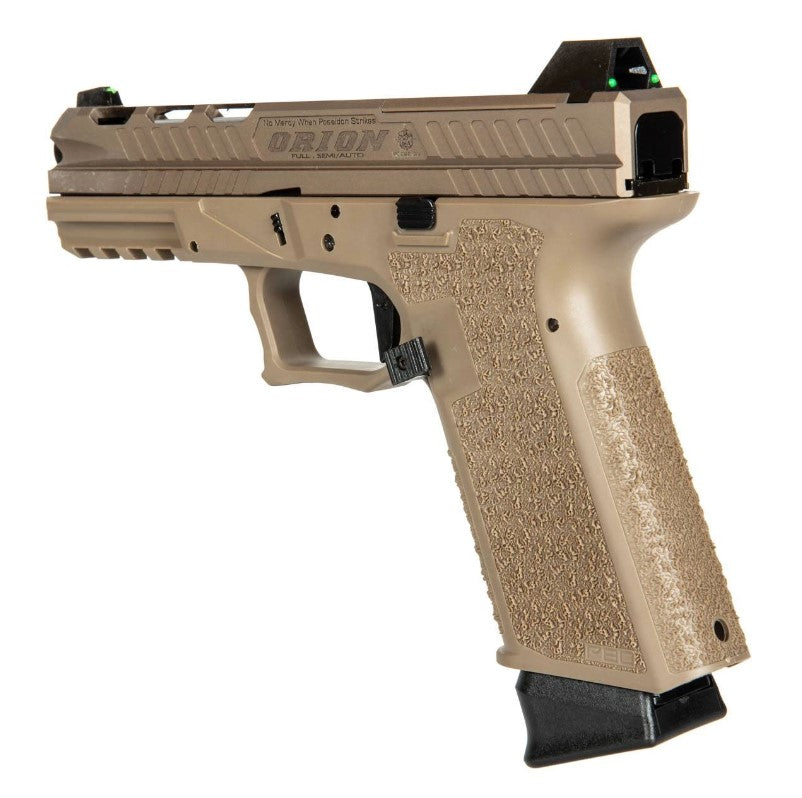 Poseidon Orion NO.2 Gas Blowback Pistol (PPW-O2-A-TAN - 310202 - Tan) Gen 2