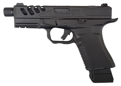 F1 Firearms BSF19 Gas Blowback Pistol by EMG/APS (Green Gas - Full Metal - Black - BSF-19B-T)