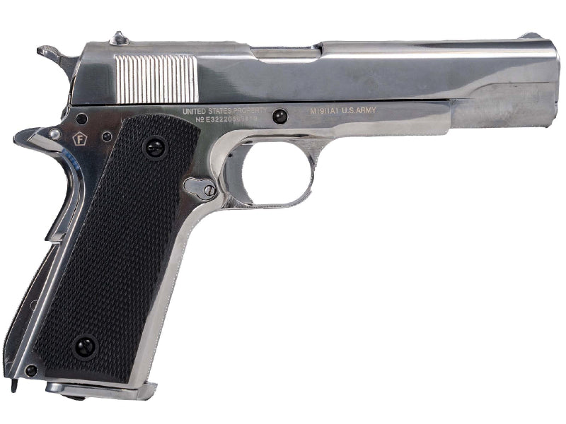 Colt 1911 A1 Co2 Blowback Pistol (Silver - 180144)