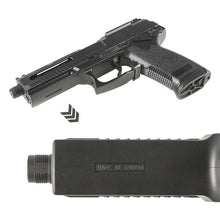 Ascend Airsoft NINJA MK23 Gas Pistol (CNC RMR Slide - Maple Leaf Internals - Black)