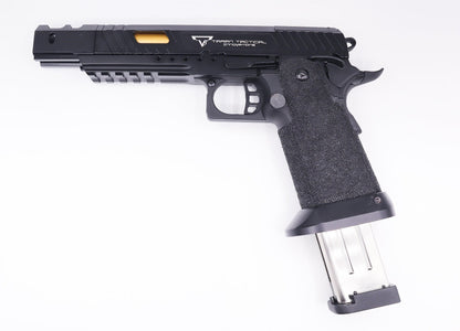 Jag Precision x Taran Tactical International Combat Master ALPHA Hi-Capa GBBP (R601-3 - Black)