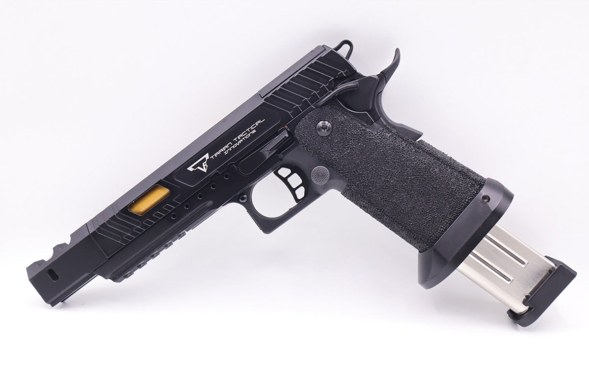 Jag Precision x Taran Tactical International Combat Master ALPHA Hi-Capa GBBP (R601-3 - Black)