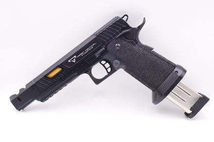 Jag Precision x Taran Tactical International Combat Master ALPHA Hi-Capa GBBP (R601-3 - Black)