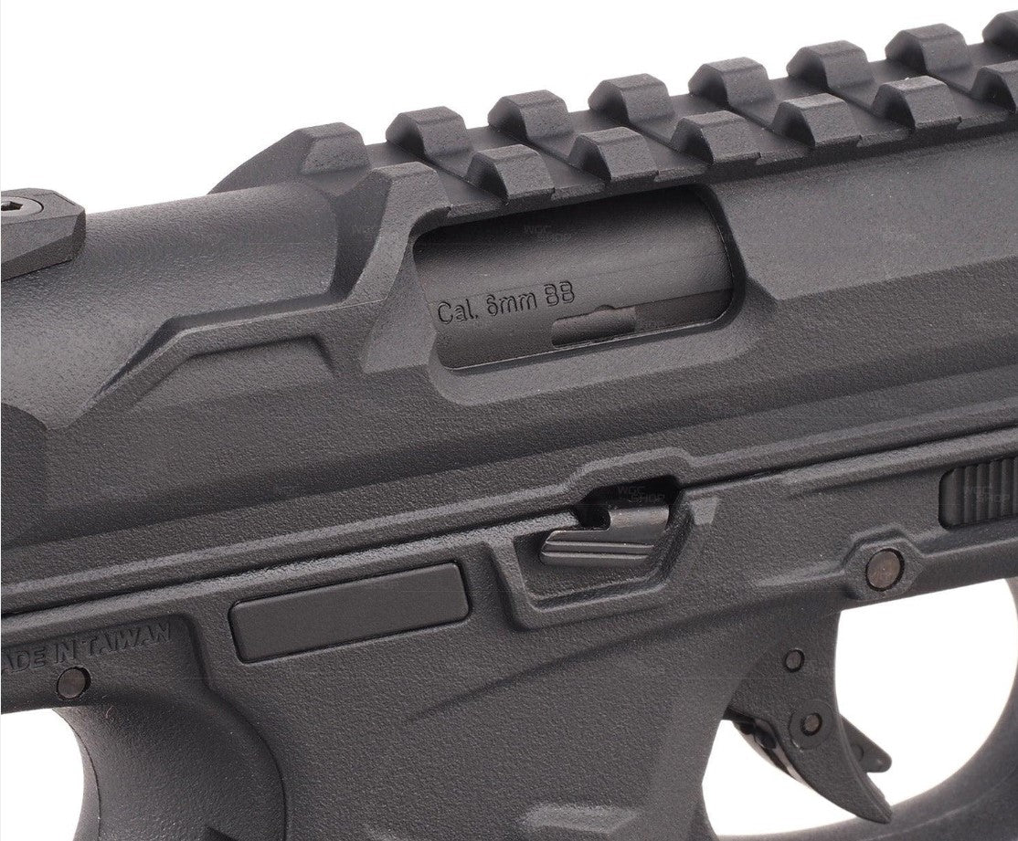 Action Army Ruger MKII Gas Blowback Pistol (AAP01C - SHORT - Black)