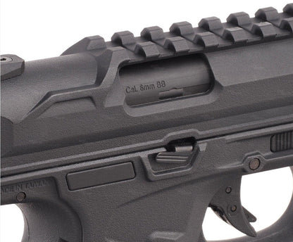 Action Army Ruger MKII Gas Blowback Pistol (AAP01C - SHORT - Black)
