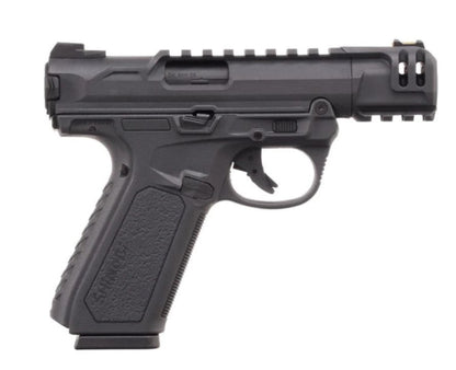 Action Army Ruger MKII Gas Blowback Pistol (AAP01C - SHORT - Black)
