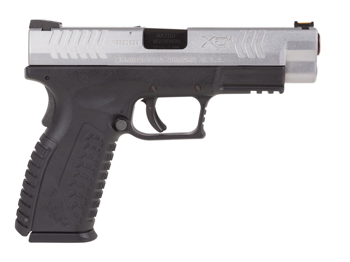 Springfield Armory XDM 4.5 Gas Blowback Pistol (by WE - Silver/Black - SA-XDM45GBB6-SB)