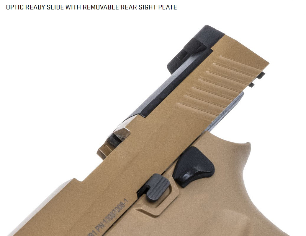 SIG Air x SIG Sauer ProForce M17 Co2 Blowback Pistol (Tan - SSAS-PF-M17-E)