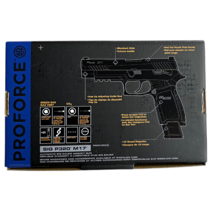 SIG Air x SIG Sauer ProForce M17 Gas Blowback Pistol (Tan - SSAS-PF-P320-M17TGG-E)