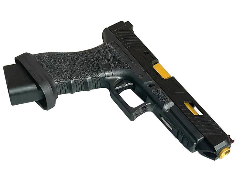 ACL Custom 34 Series Gas Blowback Pistol (with Case - JW3 - Black - A34-1)