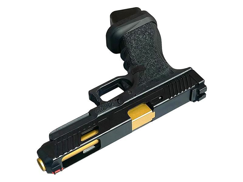 ACL Custom 34 Series Gas Blowback Pistol (with Case - JW3 - Black - A34-1)